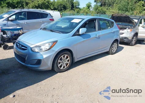 2012 Hyundai Accent Gs из США, поврежденный, VIN KMHCT5AE6CU041673